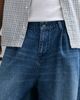 ASOS DESIGN ASOS DESIGN wide leg jeans in mid wash blue with pleats - 2