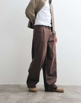 ASOS DESIGN ASOS DESIGN wide leg jeans in washed brown