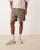 ASOS DESIGN ASOS DESIGN wide leg mid length pleated shorts with drawstring in khaki-Green - 4