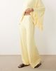 ASOS DESIGN ASOS DESIGN wide leg pants in buttermilk yellow - part of a set - 2