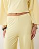 ASOS DESIGN ASOS DESIGN wide leg pants in buttermilk yellow - part of a set - 3