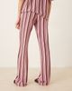 ASOS DESIGN ASOS DESIGN wide leg pants in pink and choc stripe - part of a set-Multi - 3