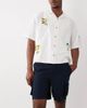 ASOS DESIGN ASOS DESIGN wide leg shorter length cargo shorts in navy ripstop - 2