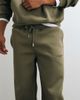 ASOS DESIGN ASOS DESIGN wide leg sweatpants with embroidery in olive green scuba-style fabric - 2