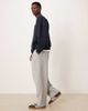 ASOS DESIGN ASOS DESIGN wide leg sweatpants with pleats in heather gray - 3