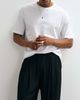 ASOS DESIGN ASOS DESIGN wide log pleated sweatpants in black - 2