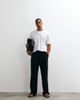 ASOS DESIGN ASOS DESIGN wide log pleated sweatpants in black - 4