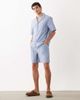 ASOS DESIGN ASOS DESIGN wide shorts in blue stripe - part of a set - 1