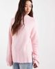 ASOS DESIGN ASOS DESIGN wide sleeve knit sweater with wool in light pink - 1