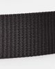 ASOS DESIGN ASOS DESIGN wide webbing belt in black with black details-Green - 3
