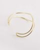 ASOS DESIGN ASOS DESIGN wire cuff bracelet in gold tone - 2