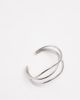 ASOS DESIGN ASOS DESIGN wired cuff bracelet in silver tone - 2