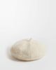 ASOS DESIGN ASOS DESIGN wool beret in oatmeal-NEUTRAL - 1