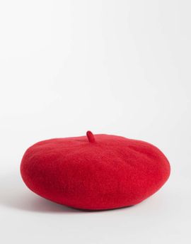 ASOS DESIGN ASOS DESIGN wool beret in red