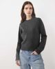 ASOS DESIGN ASOS DESIGN wool blend neat fit sweater in charcoal-Gray - 2