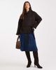 ASOS DESIGN ASOS DESIGN wool blend short trench coat with low belt in chocolate-Brown - 3