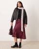 ASOS DESIGN ASOS DESIGN wool chunky hand knit mix knit scarf in multi - 3