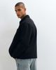 ASOS DESIGN ASOS DESIGN wool look double pocket shacket in black - 4