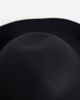 ASOS DESIGN ASOS DESIGN wool turn back boater hat in black - 3
