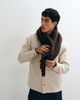 ASOS DESIGN ASOS DESIGN woven brushed scarf in brown - 1