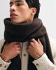 ASOS DESIGN ASOS DESIGN woven brushed scarf in brown - 3