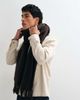 ASOS DESIGN ASOS DESIGN woven brushed scarf in brown - 4