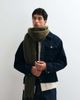 ASOS DESIGN ASOS DESIGN woven brushed scarf in khaki green - 3
