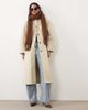 ASOS DESIGN ASOS DESIGN woven fluffy tassel scarf in chocolate-Brown - 3