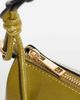 ASOS DESIGN ASOS DESIGN woven handle cylinder clutch in khaki-Green - 3