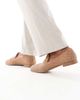 ASOS DESIGN ASOS DESIGN woven loafers in natural color-Neutral - 3