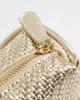 ASOS DESIGN ASOS DESIGN woven mini cross-body bag in gold - 3