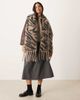 ASOS DESIGN ASOS DESIGN woven scarf with fluffy zebra design-Multi - 3