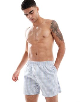 ASOS DESIGN ASOS DESIGN woven shorts in blue check