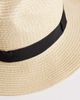 ASOS DESIGN ASOS Design woven straw hat in neutral - 3