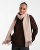 ASOS DESIGN ASOS DESIGN woven tassel scarf in warm neutral - 1