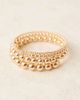 ASOS DESIGN ASOS DESIGN wrap around beaded arm cuff in gold tone - 2