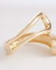 ASOS DESIGN ASOS DESIGN wrap around cuff bracelet with brushed gold tone detail - 2