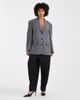ASOS DESIGN ASOS DESIGN wrap back blazer in charcoal-Gray - 4