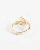 ASOS DESIGN ASOS DESIGN wraparound cuff bracelet with resin details in gold tone - 3