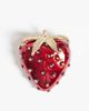 ASOS DESIGN ASOS DESIGN XL brooch with strawberry design in red - 1