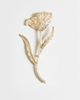 ASOS DESIGN ASOS DESIGN XL flower brooch in gold tone - 2