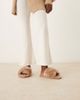 ASOS DESIGN ASOS DESIGN Zee premium sheepskin crossover mules in mink-Brown - 2