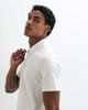 ASOS DESIGN ASOS DESIGN zip polo in khaki waffle-Green - 3