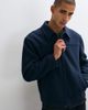 ASOS DESIGN ASOS DESIGN zip through wool look jacket in navy - 3