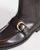 ASOS DESIGN ASOS DESIGN zip up boots with buckle detail in brown - 3