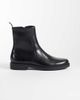 ASOS DESIGN ASOS DESIGN zip up boots with seam detail in black - 1