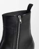 ASOS DESIGN ASOS DESIGN zip up boots with seam detail in black - 3