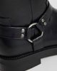 ASOS DESIGN ASOS DESIGN zip up boots with strap and metal hardware detail in black - 3
