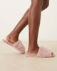 ASOS DESIGN ASOS DESIGN Ziva mule slippers in dusty pink - 1