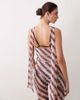 ASOS DESIGN ASOS DSIGN mesh printed long line bandeau - part of a set-Multi - 4
